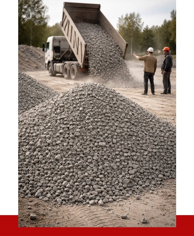 Гранитный щебень фракция 0-5 в Щербинке от 2953 руб ПРОНЕРУДЩрб