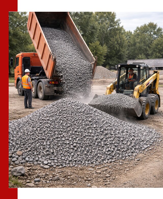 Купить гранитный щебень фракции 5–10 в Щербинке с доставкой