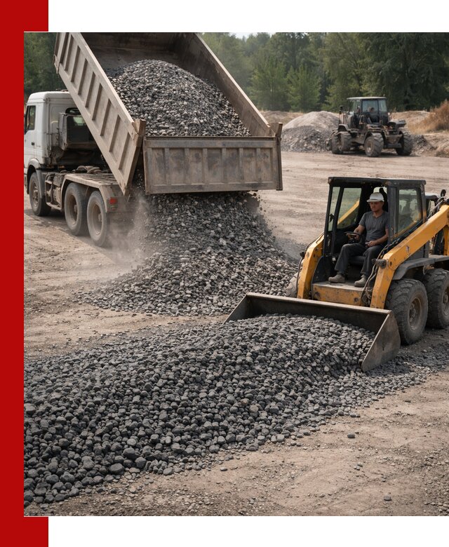 Гранитный щебень фракция 40-70 с доставкой в Щербинке