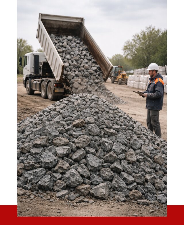 Гранитный щебень фракция 100-200 в Щербинке от 4276 р. ПРОНЕРУДЩрб