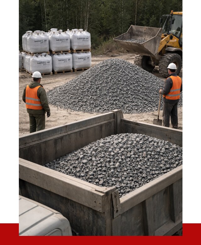 Щебень габбро диабаз 20-40 в Щербинке от 3462 руб. | ПРОНЕРУДЩрб