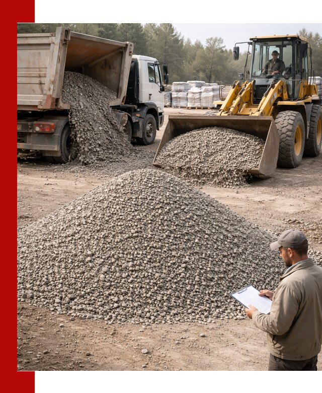 Гравийный щебень фракция 5–10 с доставкой в Щербинке