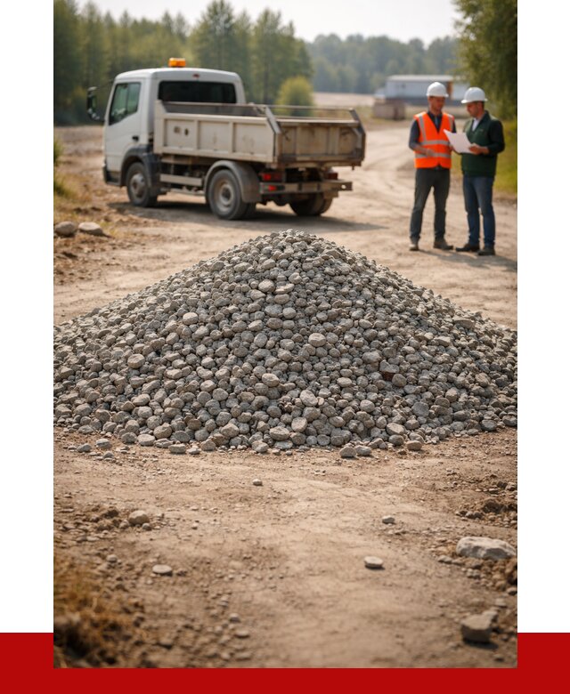Гравийный щебень фракция 20-40 в Щербинке от 1222 р. | ПРОНЕРУДЩрб