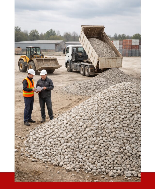 Известняковый щебень в Щербинке от 1425 р. доставка | ПРОНЕРУДЩрб