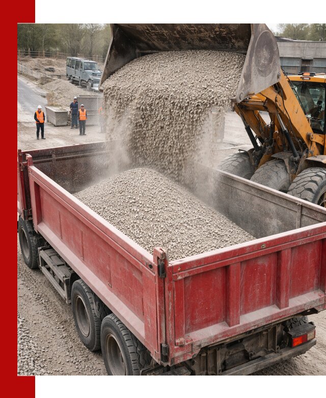 Купить известняковый щебень фракции 0-5 с доставкой в Щербинке