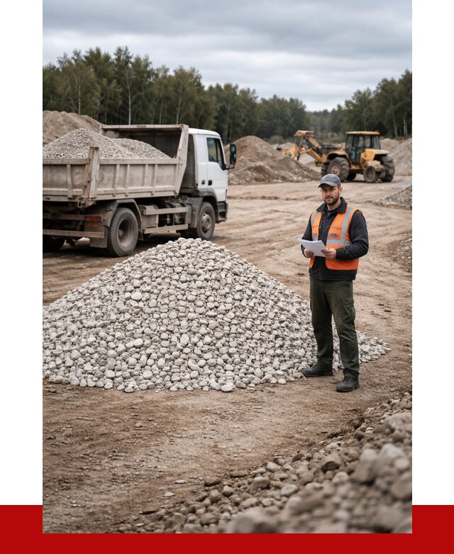 Доломитовый щебень в Щербинке купить от 2240 р., ПРОНЕРУДЩрб