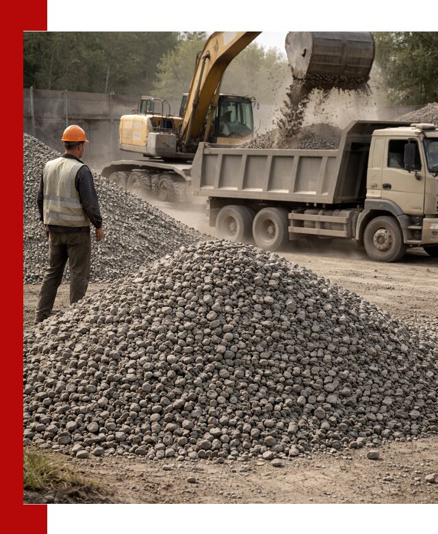 Шлаковый щебень фракция 5-20 с доставкой в Щербинке