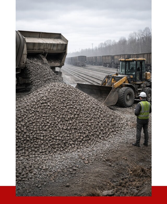 Купить железнодорожный щебень в Щербинке от 2851 р. | ПРОНЕРУДЩрб