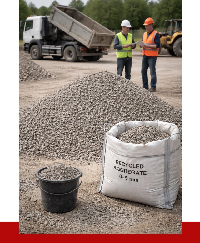 Вторичный щебень фракция 0-5 в Щербинке от 1629 р. ПРОНЕРУДЩрб