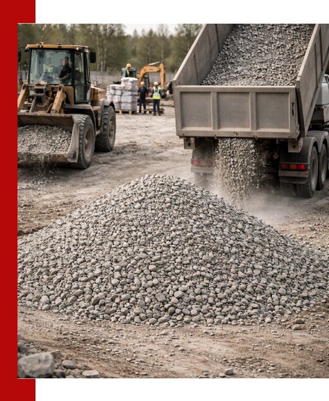 Вторичный щебень фракции 5-20 в Щербинке — доставка и продажа крупнотоннажно