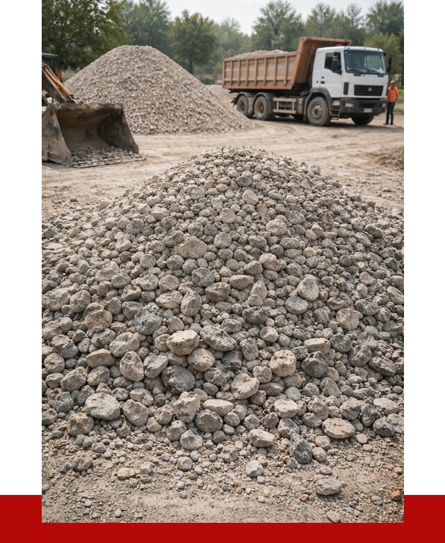 Вторичный щебень фракция 20-40 в Щербинке от 2240 р ПРОНЕРУДЩрб