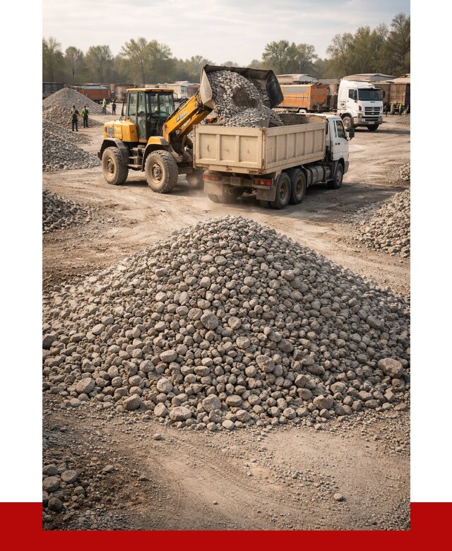 Вторичный щебень фракция 40-70 в Щербинке от 1772 р, ПРОНЕРУДЩрб