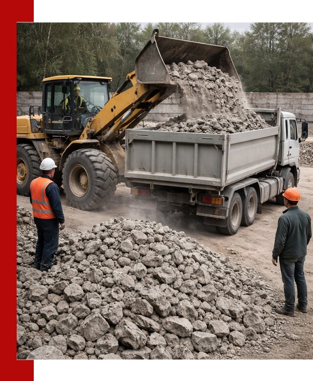 Вторичный щебень фракция 70–150 в Щербинке с доставкой