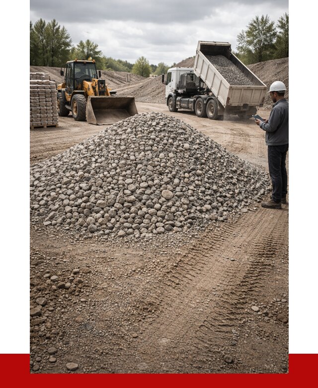 Купить бетонный щебень в Щербинке, от 3258 р. ПРОНЕРУДЩрб
