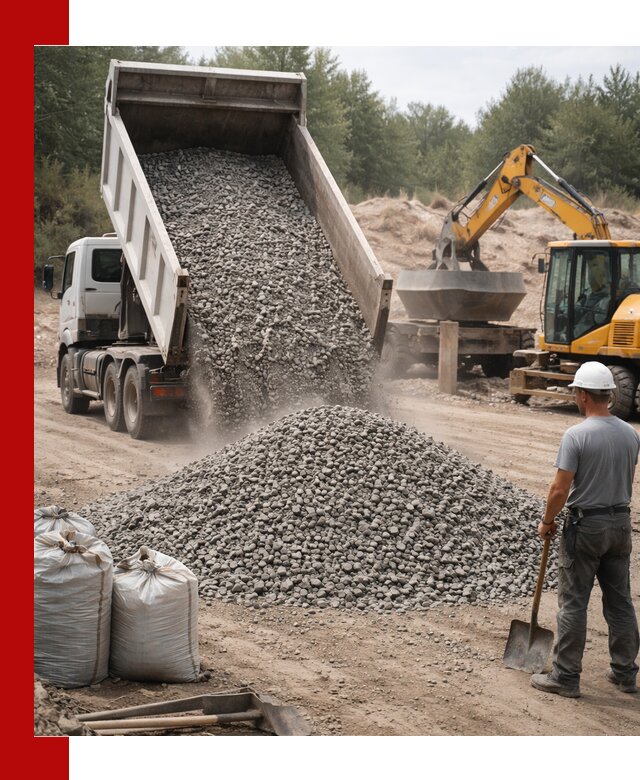 Доставка и продажа бетонного щебня в Щербинке