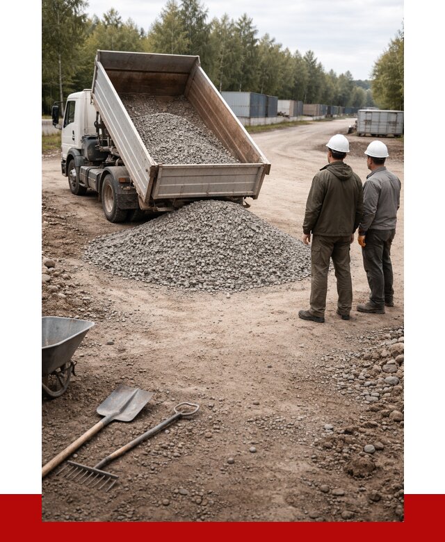 Бетонный щебень фракция 5-20 в Щербинке от 3258 р., ПРОНЕРУДЩрб