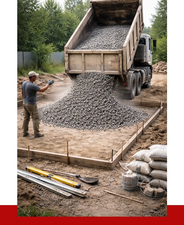 Купить щебень для фундамента в Щербинке от 4582 р. | ПРОНЕРУДЩрб
