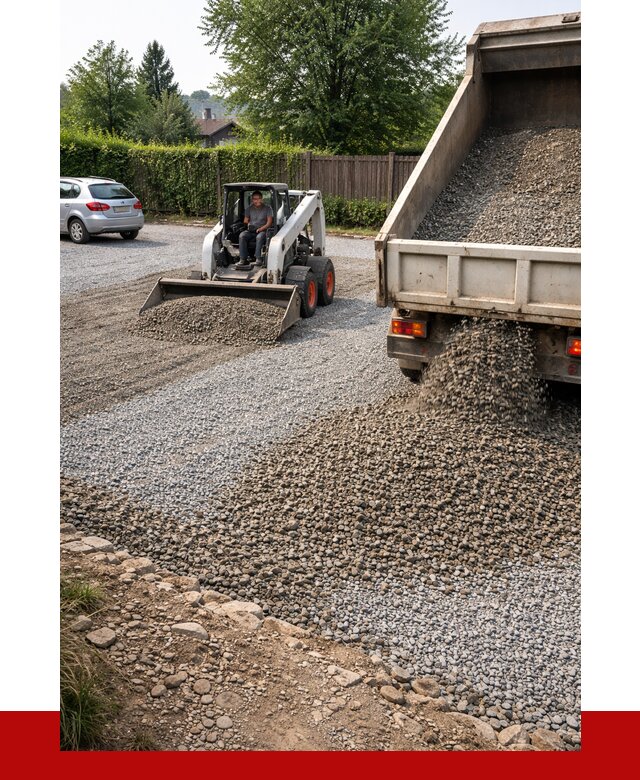Щебень для парковки в Щербинке с доставкой от 1222 р.| ПРОНЕРУДЩрб