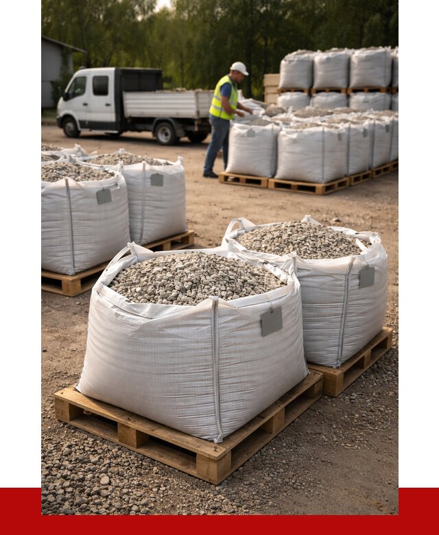 Щебень в мешках с доставкой в Щербинке от 4276 р. | ПРОНЕРУДЩрб
