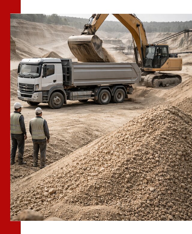 Карьерный крупнозернистый песок с доставкой в Щербинке