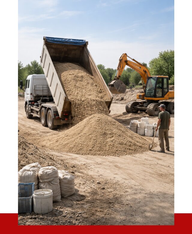 Купить речной песок в Щербинке от 1222 р. за куб | ПРОНЕРУДЩрб