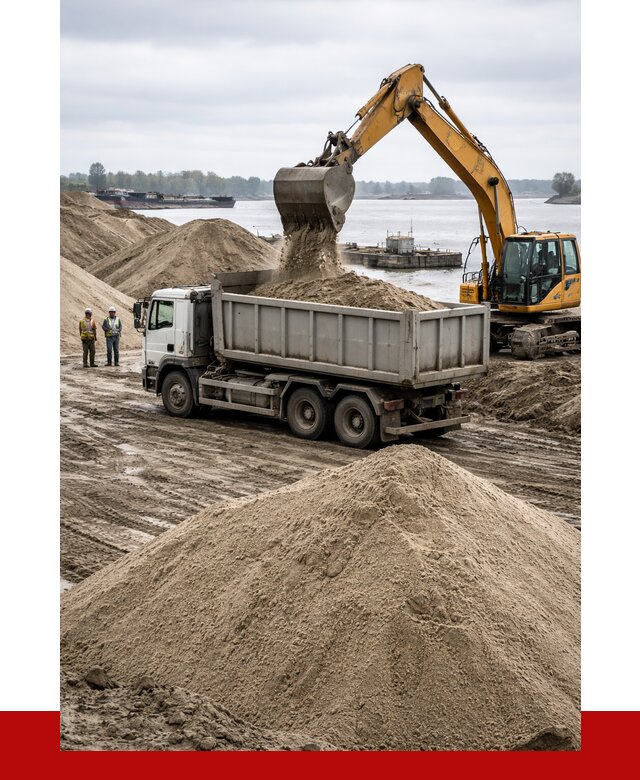 Купить речной песок навалом в Щербинке от 1833 р., ПРОНЕРУДЩрб