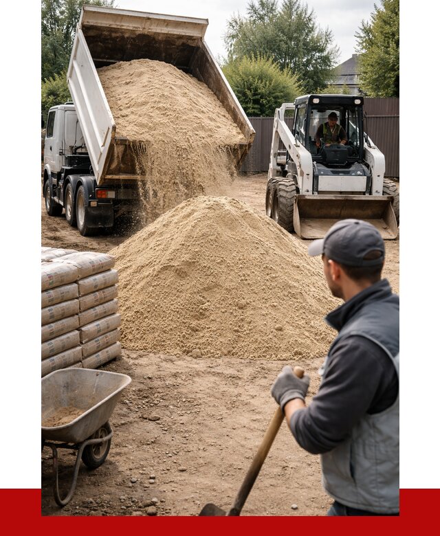 Мытый речной песок с доставкой в Щербинке от 1476 р. | ПРОНЕРУДЩрб