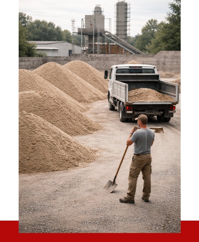Мытый песок в Щербинке от 1273 р. с доставкой ПРОНЕРУДЩрб