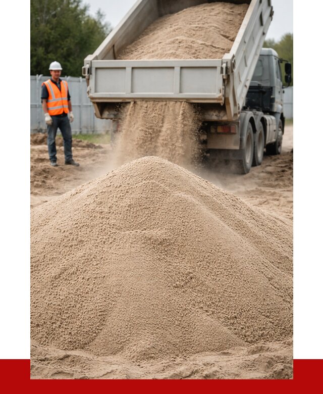 Купить сеяный песок с доставкой в Щербинке от 2240 р ПРОНЕРУДЩрб