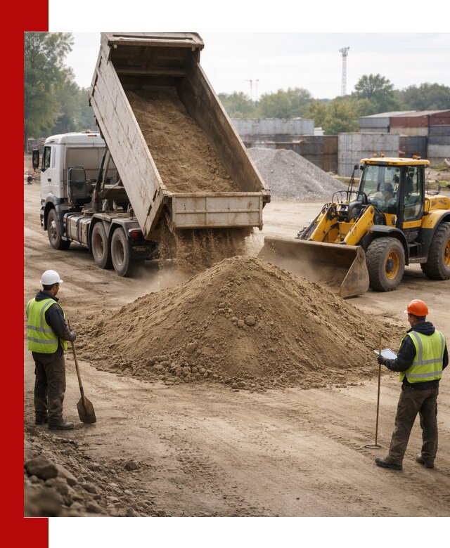 Доставка и продажа пескогрунта оптом и в розницу в Щербинке