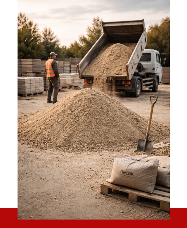 Купить сухой песок в Щербинке с доставкой от 2444 р. | ПРОНЕРУДЩрб