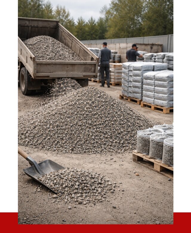 Гравий фракция 5-20 в Щербинке купить от 2342 р. ПРОНЕРУДЩрб