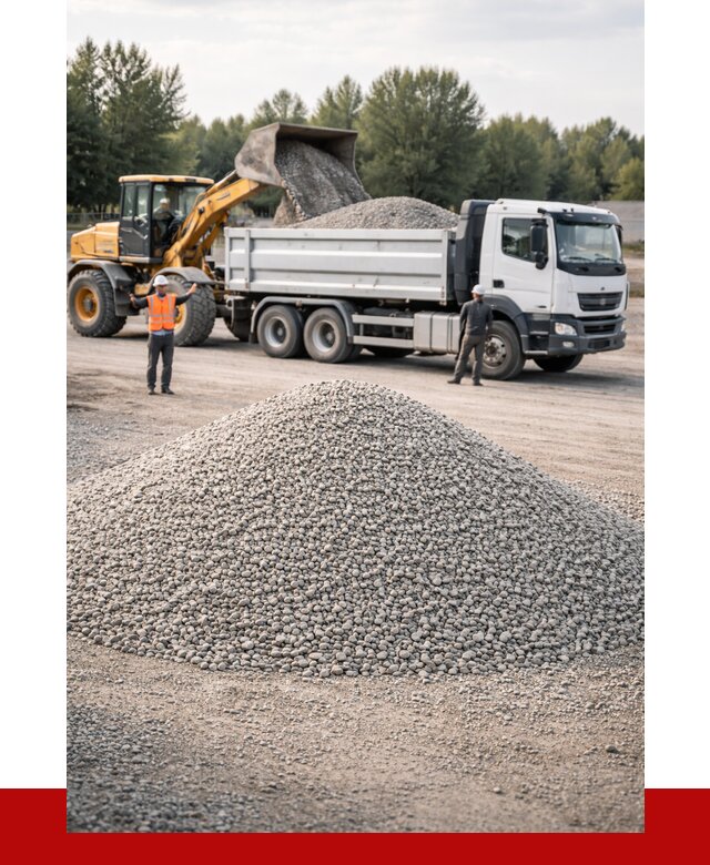 Купить мытый гравий в Щербинке от 3564 р, доставка ПРОНЕРУДЩрб