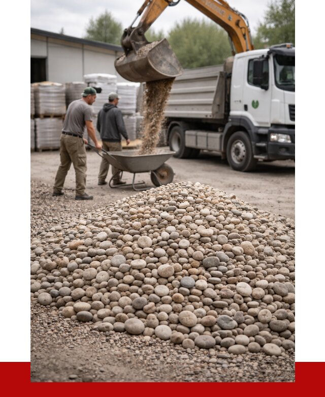 Галька декоративная в Щербинке от 3258 р. за куб | ПРОНЕРУДЩрб