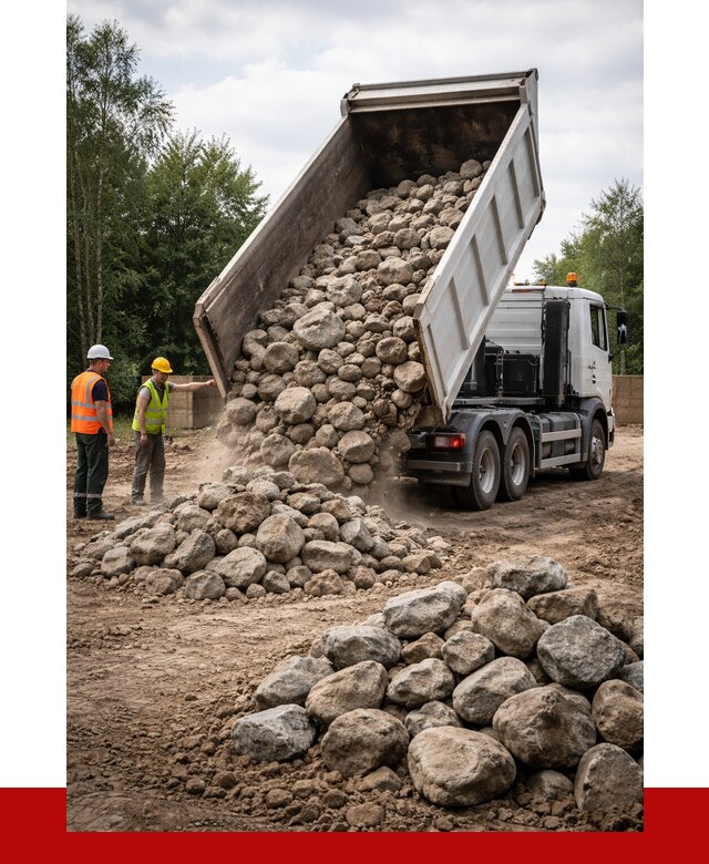 Купить булыжник в Щербинке с доставкой от 4582 р. за куб | ПРОНЕРУДЩрб