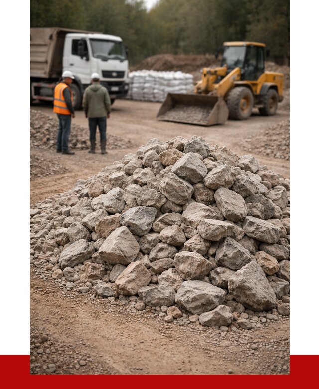 Купить бутовый камень с доставкой в Щербинке от 2342 р. | ПРОНЕРУДЩрб