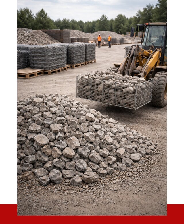 Камень для габионов фракция 70-150 в Щербинке от 4276 р. | ПРОНЕРУДЩрб