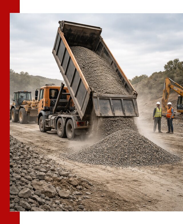 Щебёночно-песчаная смесь ЩПС С1 с доставкой в Щербинке