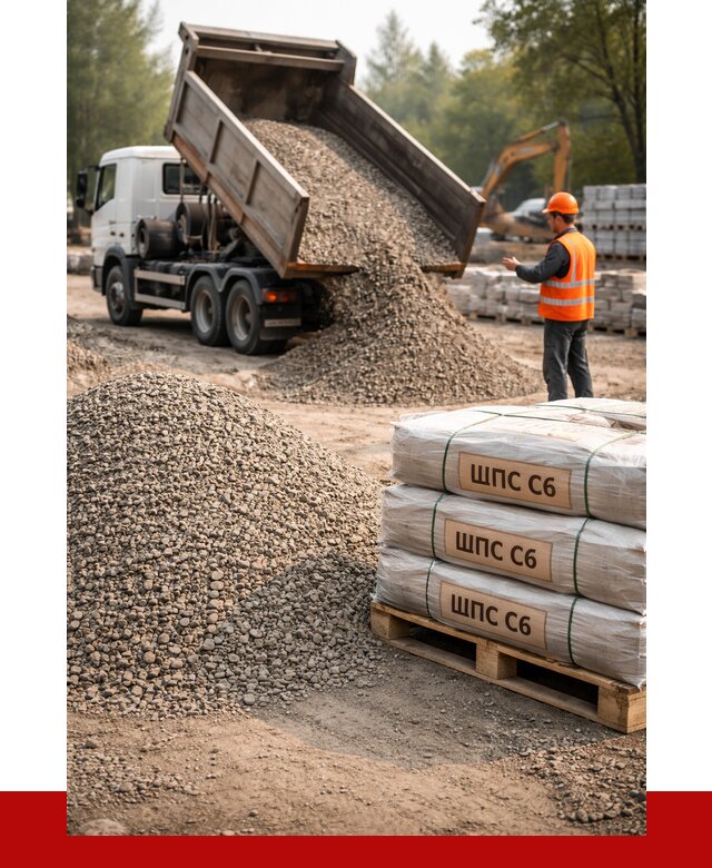ЩПС С6 в Щербинке с доставкой от 2240 р. за куб | ПРОНЕРУДЩрб