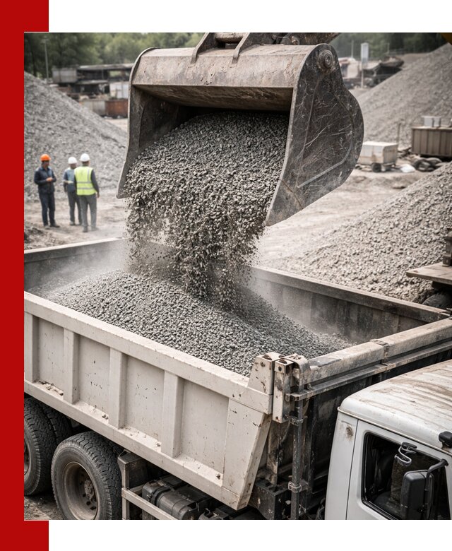 Отсев и крошка для строительства и дорожных работ в Щербинке