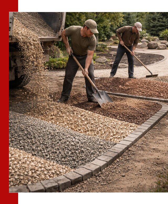 Декоративная крошка для ландшафта в Щербинке — продажа и доставка