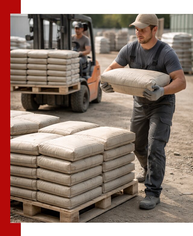 Доставка цемента в мешках оптом и в розницу в Щербинке