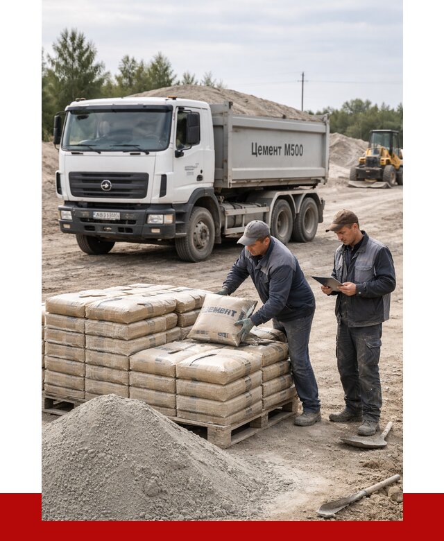 Купить цемент м500 с доставкой в Щербинке от 5295 р. | ПРОНЕРУДЩрб
