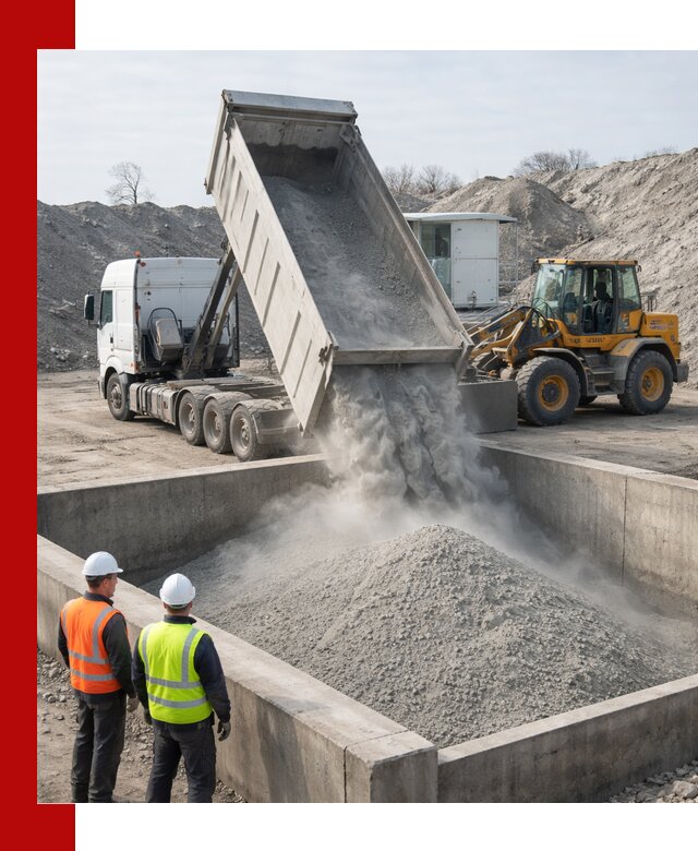 Доставка цемента навалом в Щербинке крупными партиями