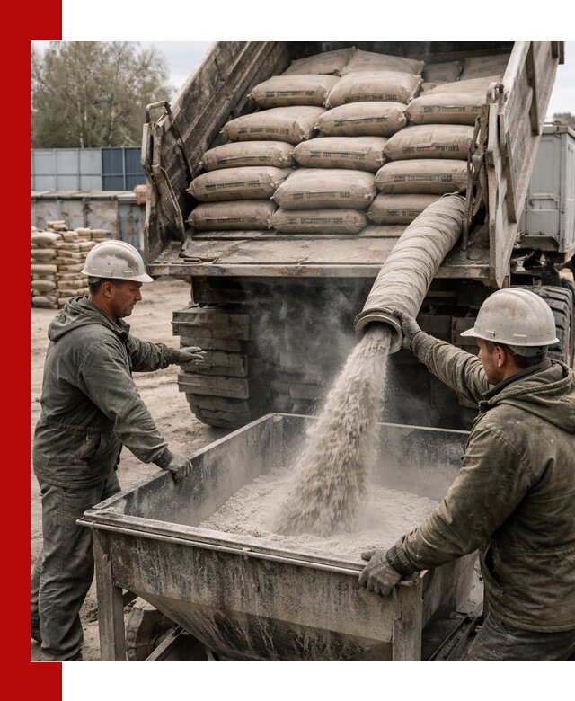 Доставка цемента М400 в Щербинке оптом и в розницу