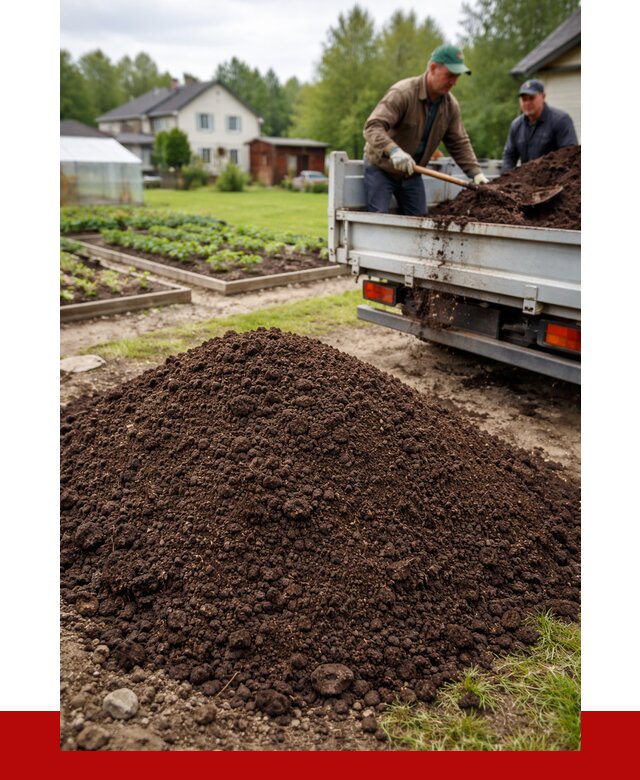 Плодородный грунт в Щербинке с доставкой от 4276 р. | ПРОНЕРУДЩрб