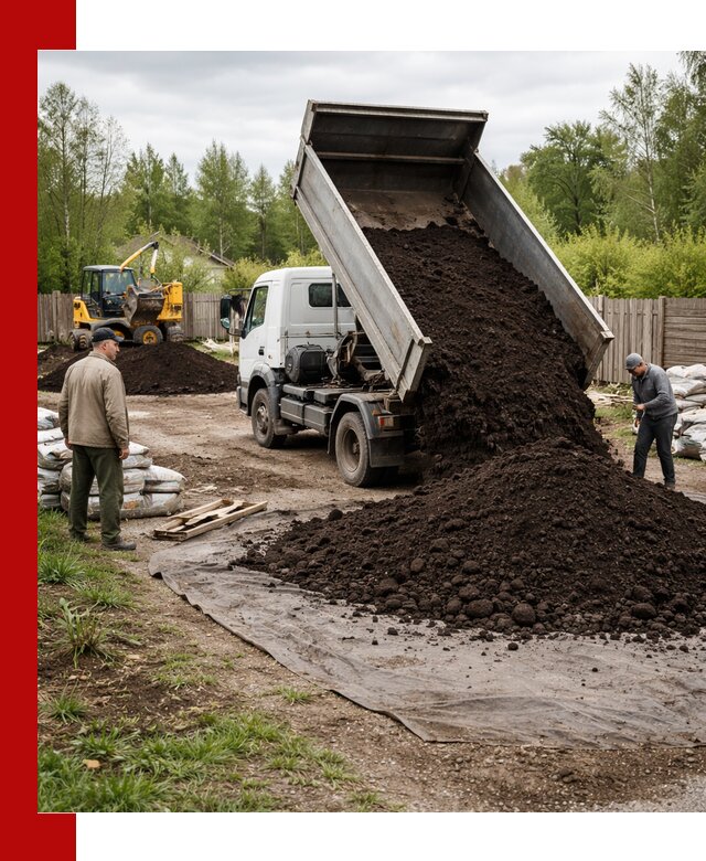 Доставка качественного почвогрунта в Щербинке оптом и в розницу