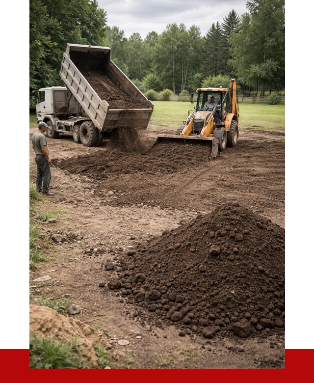 Грунт для выравнивания участка в Щербинке от 1222 р. | ПРОНЕРУДЩрб