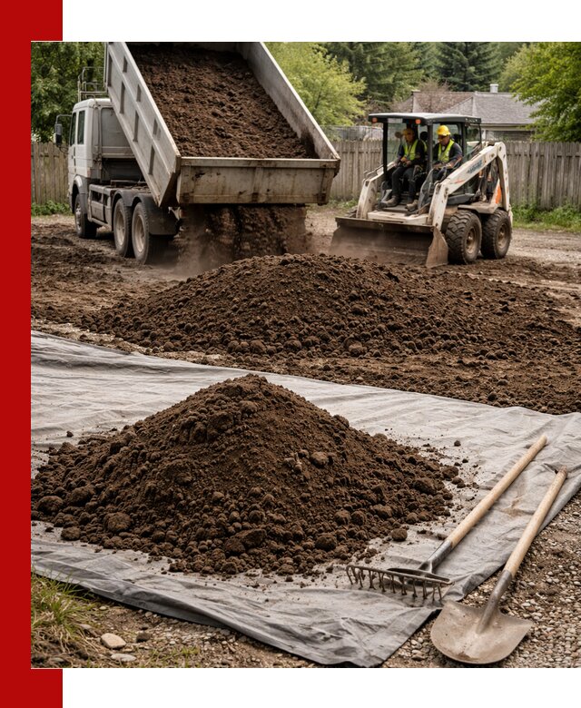 Грунт для отсыпки участка с доставкой в Щербинке