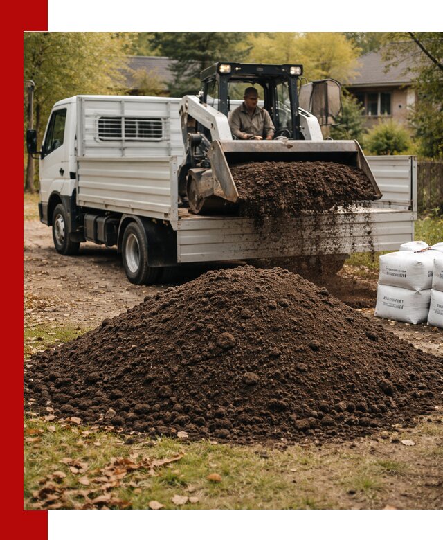 Доставка садовой земли в больших объёмах в Щербинке